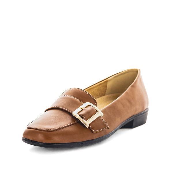 Aerocushion Mariana Women's Wedges - Tan Smooth (8990245716191)