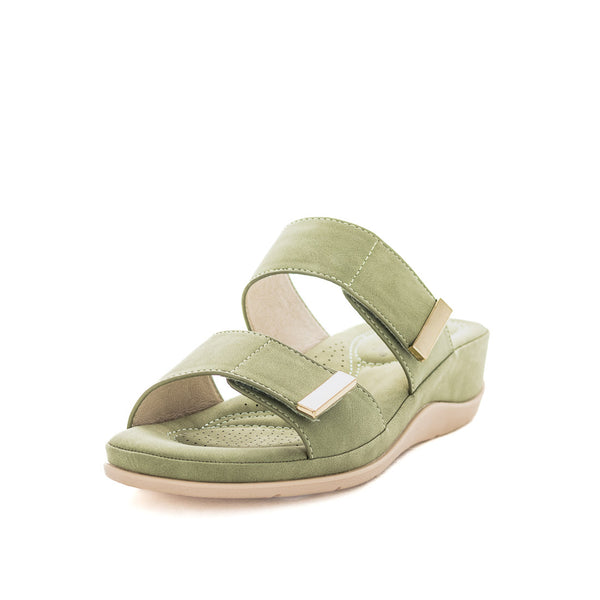 Aerocushion Marta Women's Sandals - Light Green