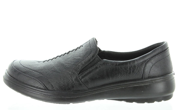 Aerocushion Maud Womens Slip Ons - Black (8990243979487)