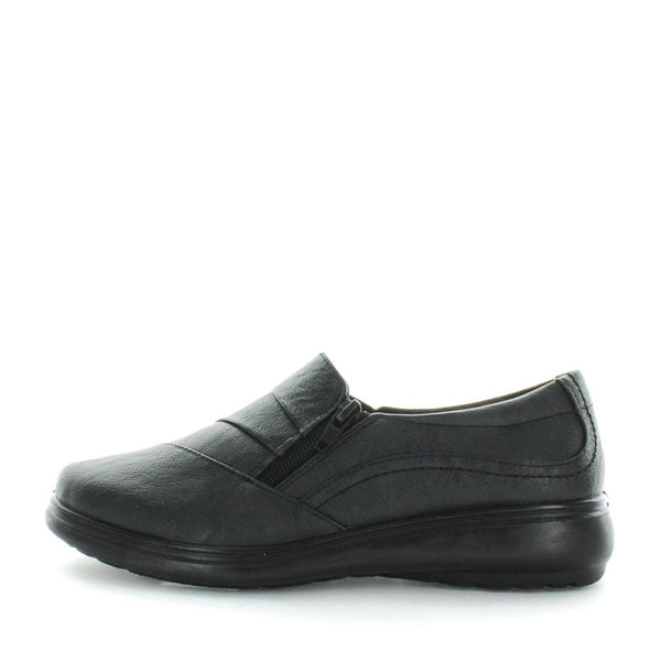 Aerocushion Mayas Womens Slip Ons - Black (8838698500319)