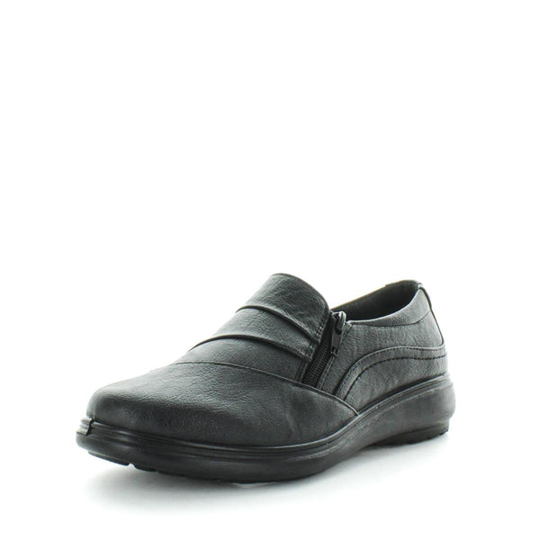 Aerocushion Mayas Womens Slip Ons - Black (8838698500319)