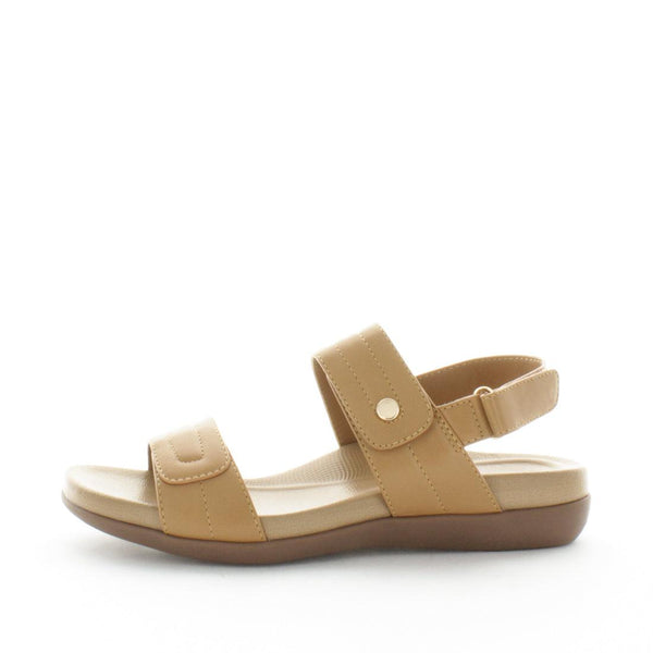 Aerocushion Mendra Womens Sandals - Tan (9043140509919) (8119485432031)