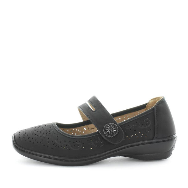 Aerocushion Miker II Womens Flats - Black (8838692208863)