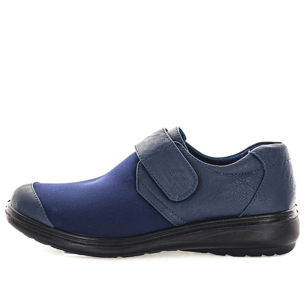 Aerocushion Miller Womens Slip Ons - Navy (9012721156319)