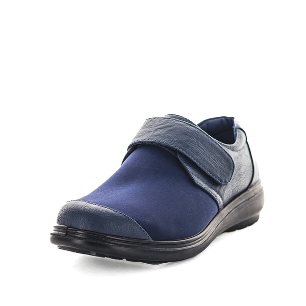 Aerocushion Miller Womens Slip Ons - Navy (9012721156319)