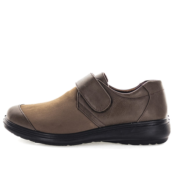 Aerocushion Miller Womens Slip Ons - Taupe (8996060791007)
