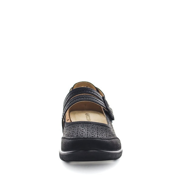 Aerocushion Mills Womens Slip Ons - Black (8847877275871)