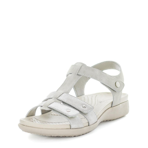 Aerocushion Mindi Womens Wedges - Pewter (8838588629215)