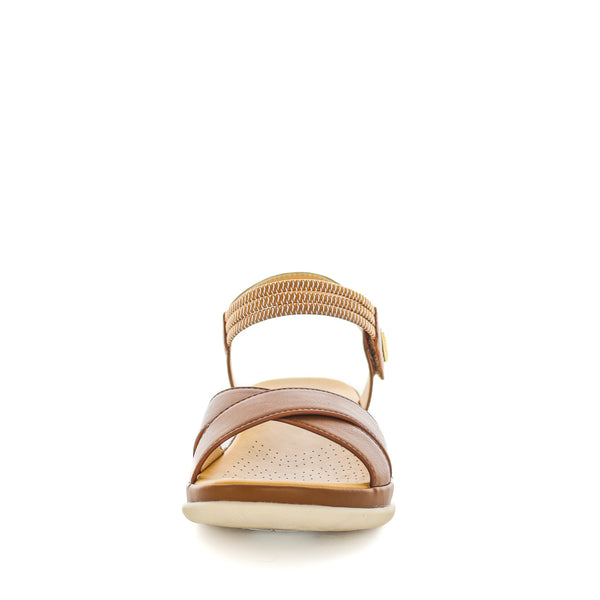 Aerocushion Mirina Womens Sandals - Dark Tan (9043140640991)