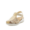 Aerocushion Mitza Womens Sandals - Beige/Snake (9116101214431)