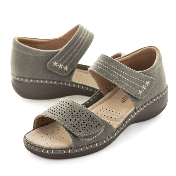 Aerocushion Moose2 Women's Sandals - Olive (9124258349279)