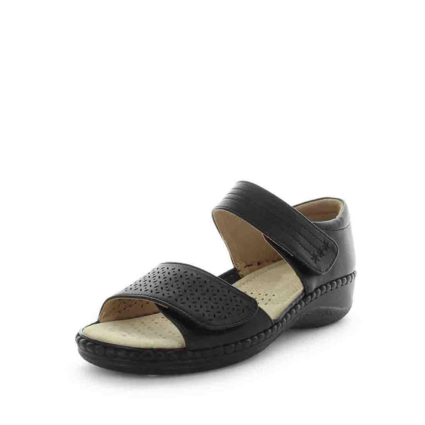Aerocushion Moose 2 Womens Sandals - Black (7883386061023) (9043146834143)