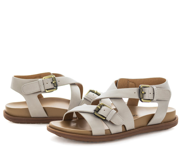 Aerocushion Mosley Womens Sandals - Light Grey (9138934022367)