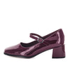 Wilde Sayge Womens Heels - Wine Patent (8998794428639)