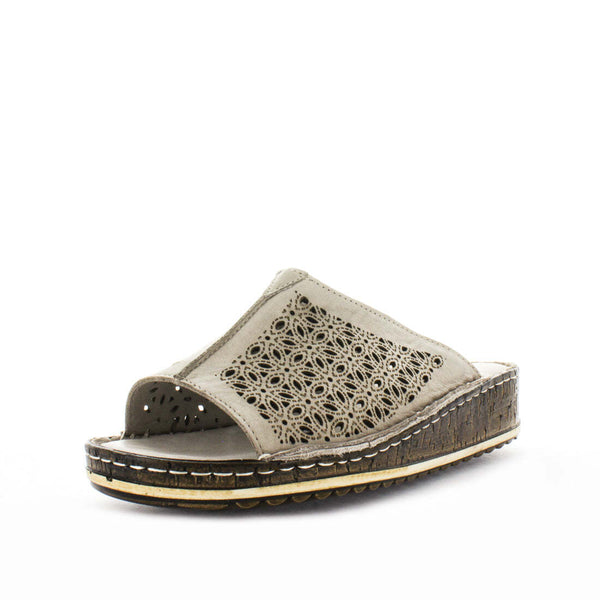 Soft Tread Allino Baisha Womens Slip Ons - Taupe (8845287162079)