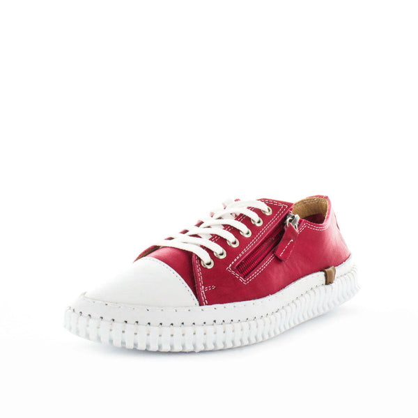 Soft Tread Allino Bannah Womens Sneakers - Cerise (8845285949663)