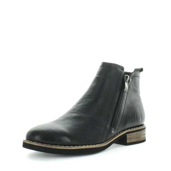 Soft Tread Allino Butina Womens Slip Ons - Black (8845297549535)