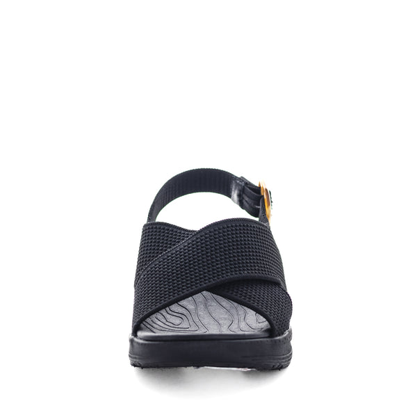 Wilde Saime Womens Sandals - Black (9123316629727)