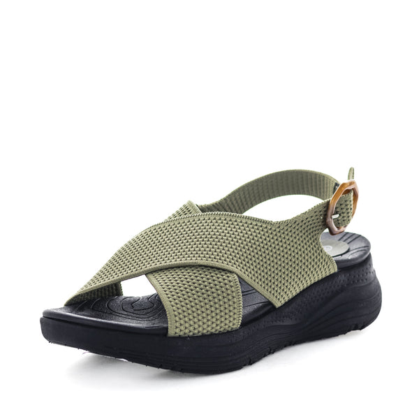 Wilde Saime Womens Sandals - Khaki (9123316662495)