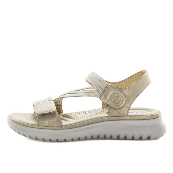 Wilde Sannah Womens Sandals - Gold Shimmer (9085695394015)