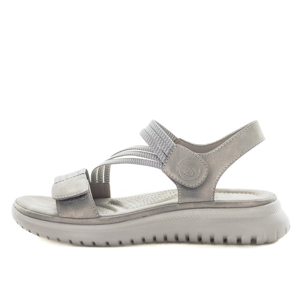Wilde Sannah Womens Sandals - Silver Shimmer (9085695426783)