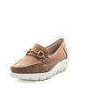 Wilde Sari Women's Loafers - Tan Nubuck