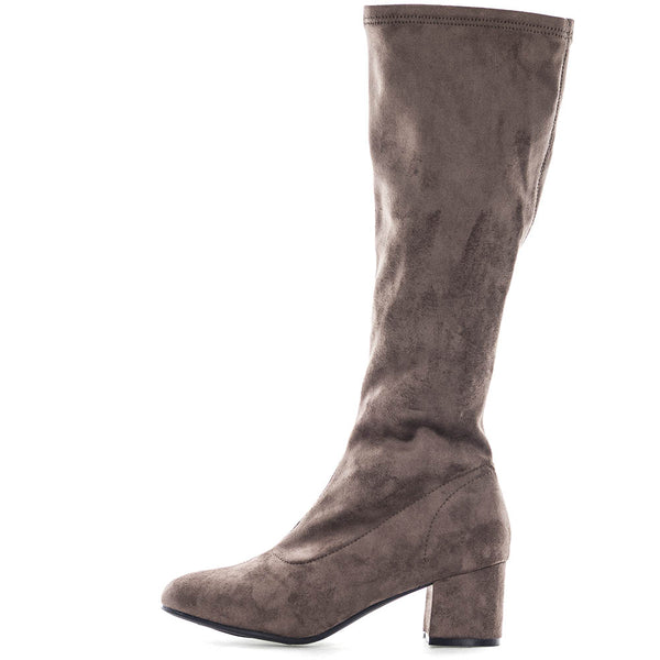 Wilde Saspen Women's Long Boots - Coffee Suede