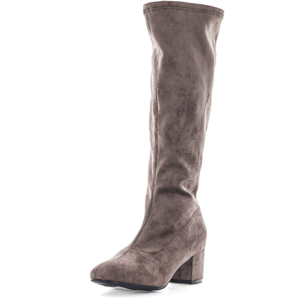 Wilde Saspen Women's Long Boots - Coffee Suede