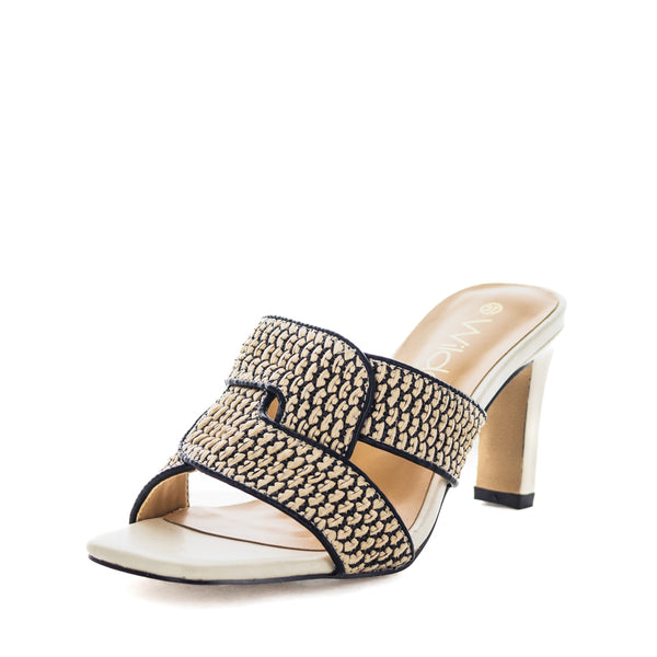 Wilde Sayo Womens Heels - Beige (9135150137567)