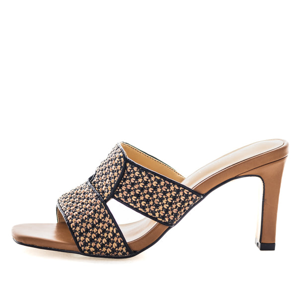 Wilde Sayo Womens Heels - Tan (9135150170335)