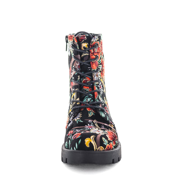 Wilde Scotlyn Womens Boots - Red Flower (8996146774239)