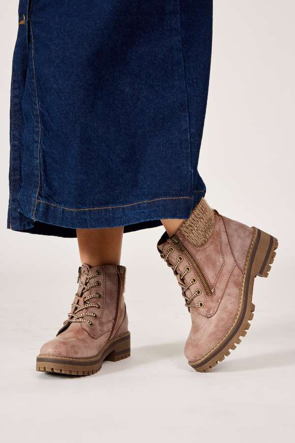 Wilde Sedonna Womens Boots - Light Brown (9025742930143)