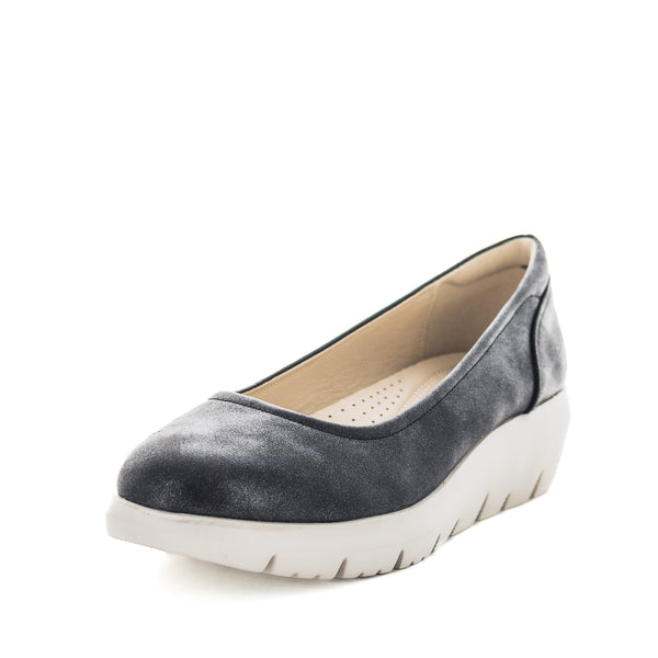 Wilde Sevyn Womens Wedges - Black Shimmer (9003585208543)