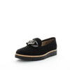 Wilde Shaye Women's Loafers - Black Suede
