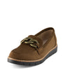 Wilde Shaye Women's Loafers - Dark Brown Suede
