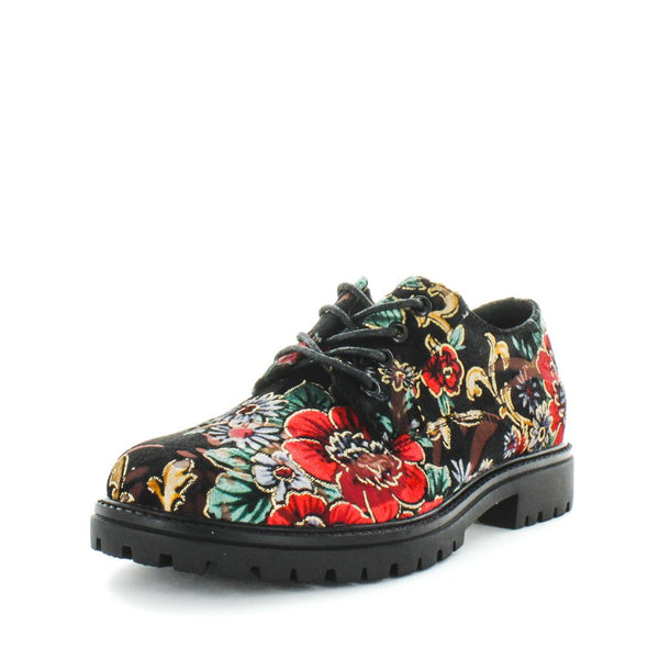 Wilde Silky Womens Flats - Black Pink (8841386229983)