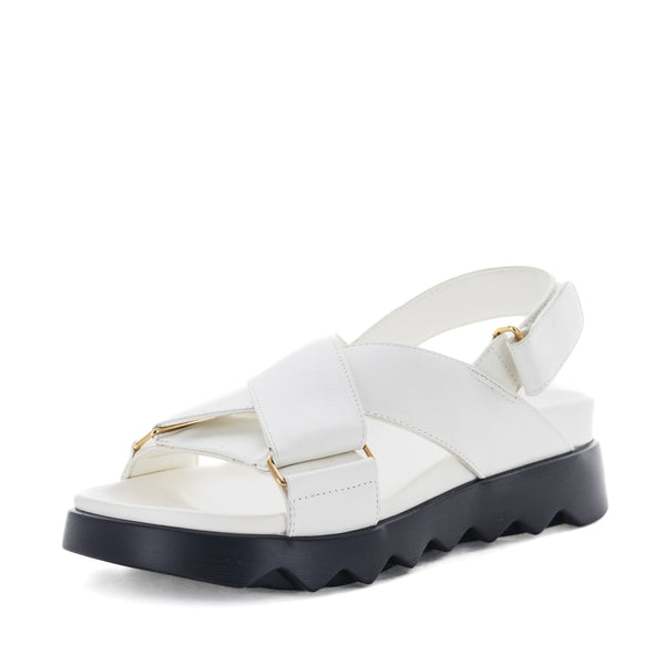 Wilde Sondra Womens Sandals - White Smooth (9116095185119)