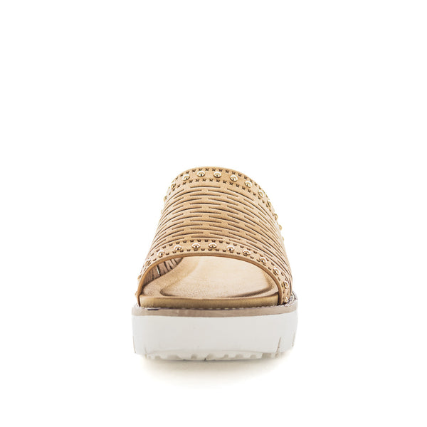 Wilde Sonia Women's Slides - Tan