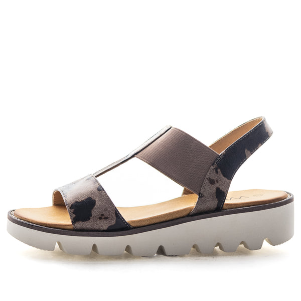 Wilde Spencer Women's Sandals - Brown Print