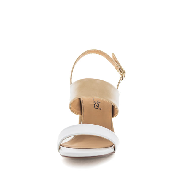 Wilde Stella Womens Sandals - Beige/White (9135150039263)