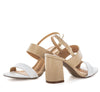 Wilde Stella Womens Sandals - Beige/White (9135150039263)