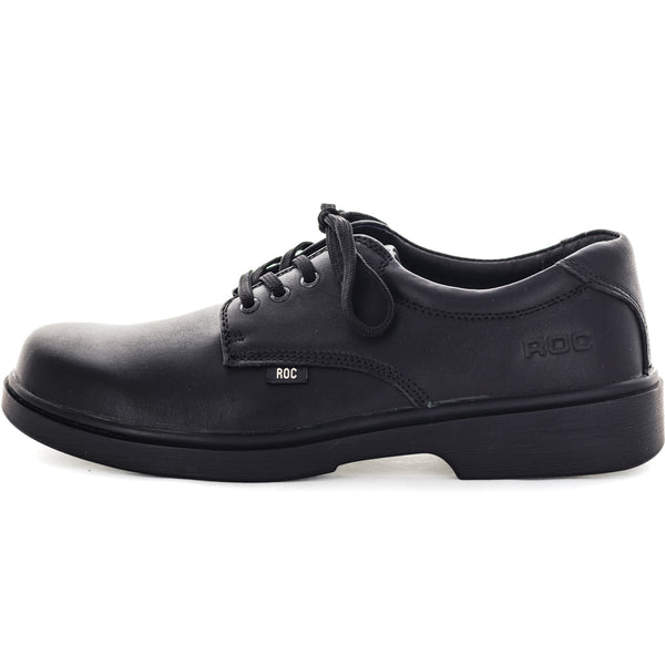 Roc Shoes Strobe Girl's School Shoes - Black (8845495599327)
