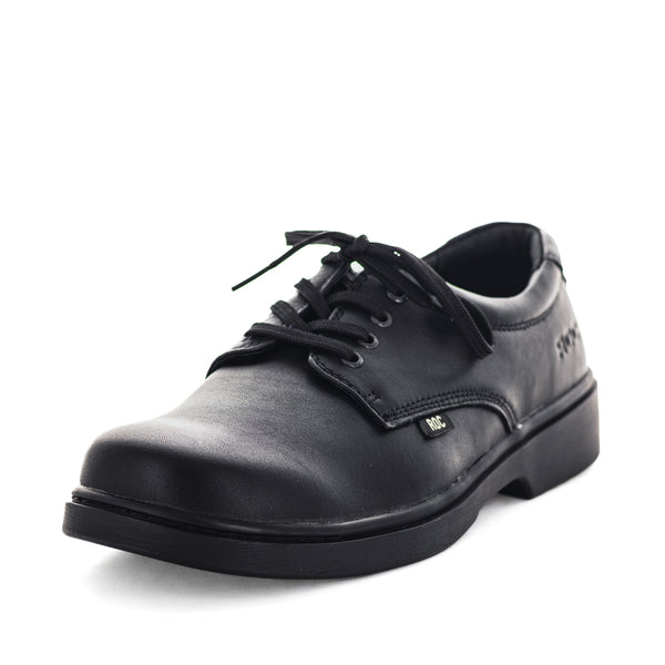 Roc Shoes Strobe Girl's School Shoes - Black (8845495599327)