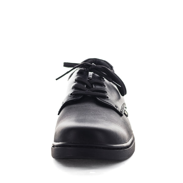 Roc Shoes Strobe Girl's School Shoes - Black (8845495599327)