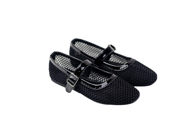 Wilde Sunday Women's Mesh Ballet - Black