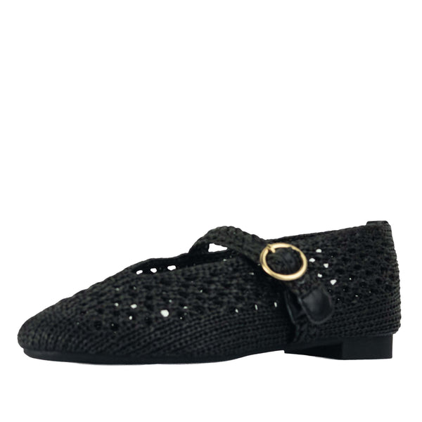 Wilde Sunil Women's Mary Jane Shoes - Black