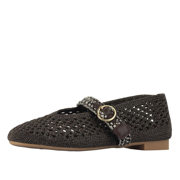 Wilde Sunil Women's Mary Jane Shoes - Chocolate