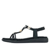 Wilde Suzzie Women's Wide Fit Sandals - Black
