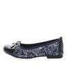 Wilde Syma Womens Flats - Blue Multi (9014747824351)