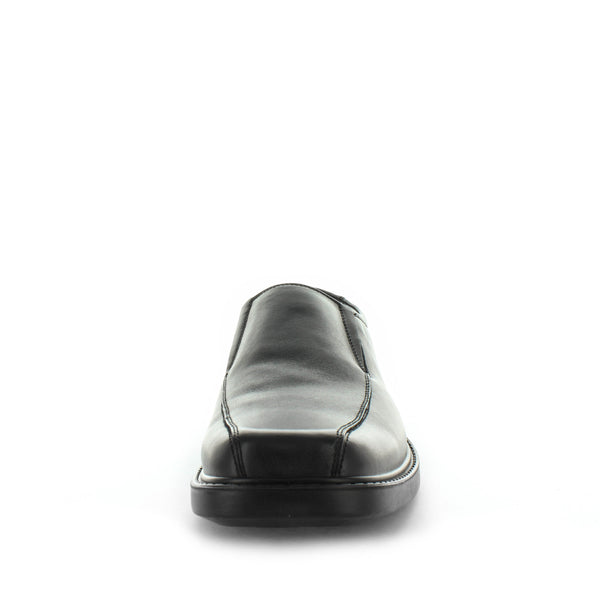 Churchill Trayle Boys School Shoes - Black (8843776360671)